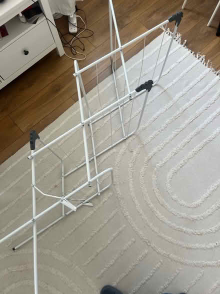 Photo of free Laundry rack (broken missing leg) (Dalston junction E8) #3