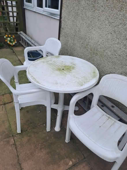 Photo of free Outdoor table and chairs (S137TR) #1