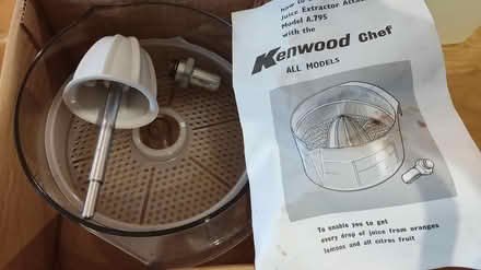 Photo of free Kenwood Chef, plus attachments (Kendal LA9) #4
