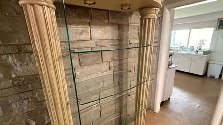 Photo of free Large curio cabinet w shelves (Glen ellyn) #2