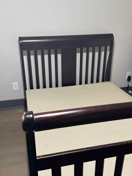Photo of free Full Size Bed + Nightstand (Piedmont Heights) #2