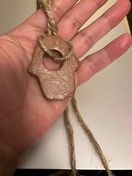 Photo of free Clay hand pendant (Upper West Side) #1