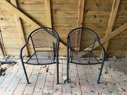 Photo of free Metal Garden Chairs (HP2 7) #1