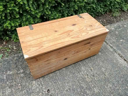 Photo of free Wooden storage box (Wootton OX13) #1