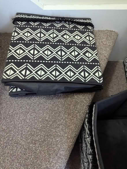 Photo of free Black and white folding cube storahe (Grangeway area NN10) #4