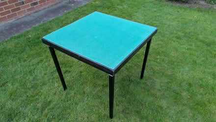 Photo of free Card table with folding legs (Caldy Valley CH3) #2
