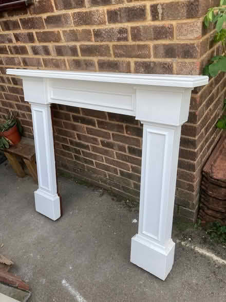 Photo of free Wooden mantle piece (Rusthall) #1