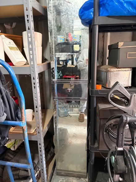 Photo of free Mirrored tall bathroom cabinet (Worsley M28) #4