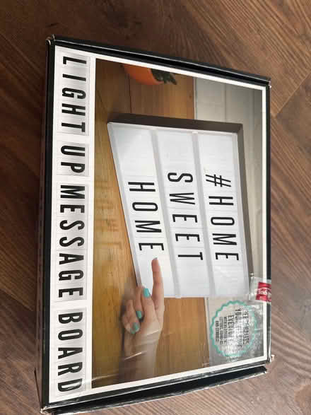 Photo of free Light up message board (Silvertown E16) #1