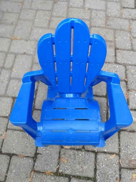 Photo of free 5 Toddler plastic chairs (Near Baseline Rd. & Clyde Ave.) #1