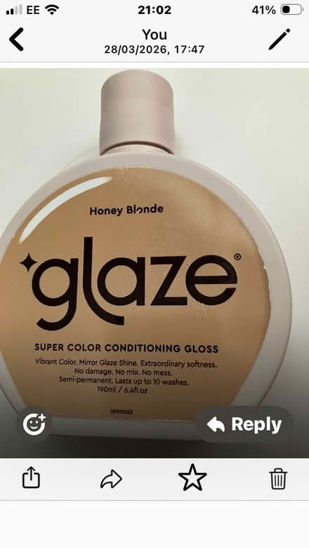 Photo of free Glaze hair product (Coulsdon, nr, train station) #1