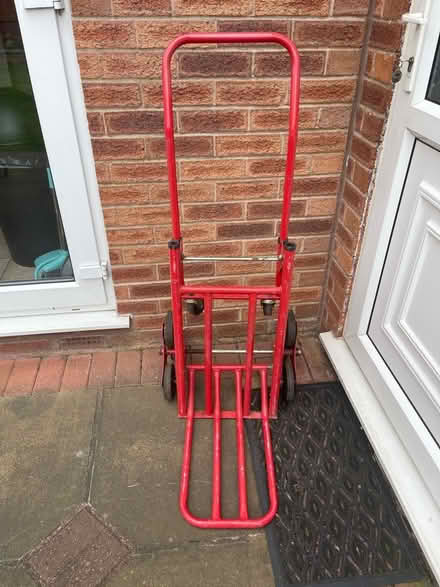 Photo of free Red Metal Multi-Purpose Trolley (Penketh WA5) #3