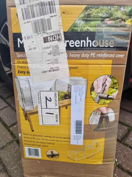 Photo of free New greenhouse cover (Sale M33) #1