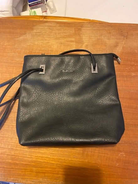 Photo of free Little black leather handbag (Peterborough Broadway PE1) #1