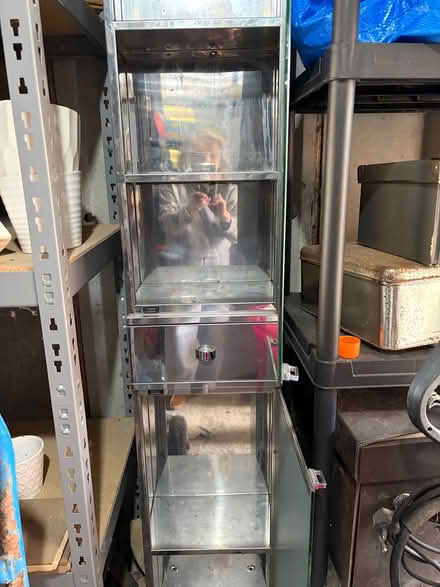Photo of free Mirrored tall bathroom cabinet (Worsley M28) #1