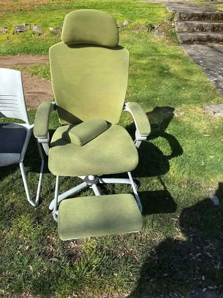 Photo of free Office chair with footrest (Near Earlington Park-Renton) #1