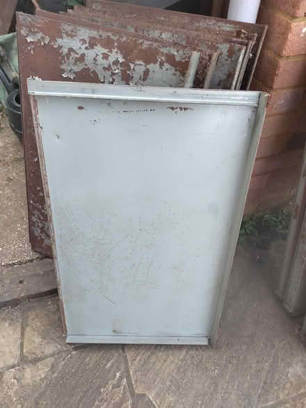 Photo of free Metal shelves (South Hitchin, SG4 9) #2