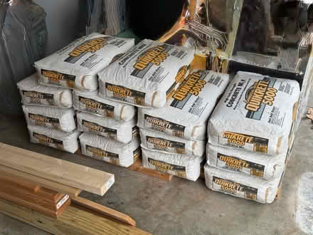 Photo of free Bags of Concrete (Pepperell, MA) #1