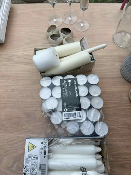 Photo of free Various candles and candle holders (Queen’s Park) #2