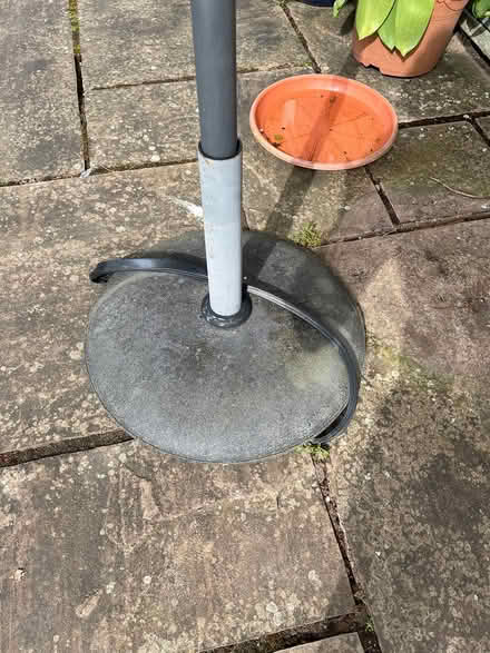 Photo of free Garden parasol and base (CH2 Newton) #2