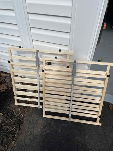 Photo of free 2 wooden baby or dog gates (Reston) #1