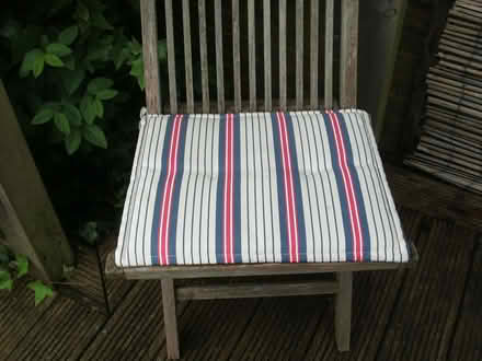 Photo of free Padded seat covers for garden chairs (Portslade by Sea BN3) #2