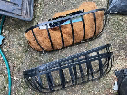 Photo of free Garden wall/balcony basket (x3) (Woolwich SE18) #1