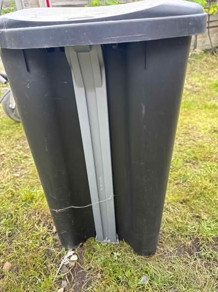 Photo of free Large trolley, pedal bin, tyre pump (Waverley Road. SE18) #2