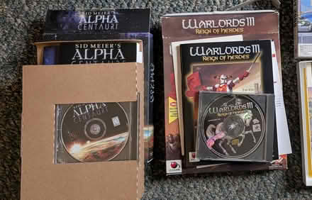 Photo of free VideogamesWarlordsIII AlphaCentauri (1800 block of D ST NE) #1