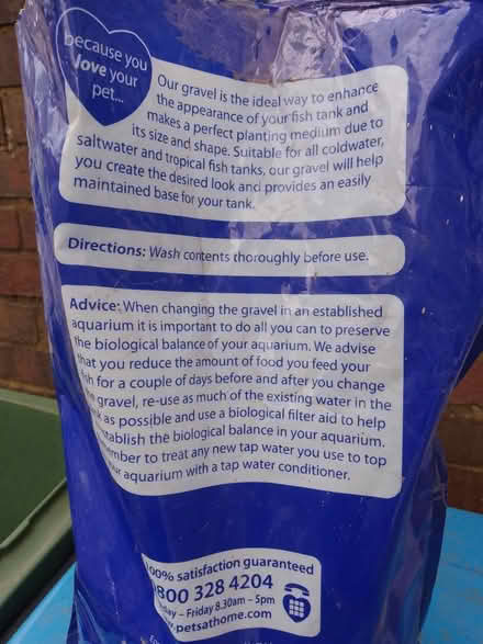 Photo of free Aquarium gravel (Chaulden, Hemel) (HP1 2BP) #3