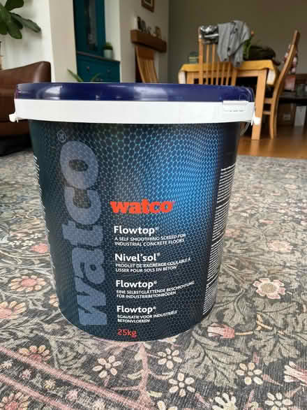 Photo of free 25 kg Watco flowtop self levelling screed, past use by date. (Wickham PO17) #1