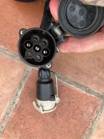 Photo of free Caravan or trailer towing electrical double adapter (Priest Weston SY15) #3