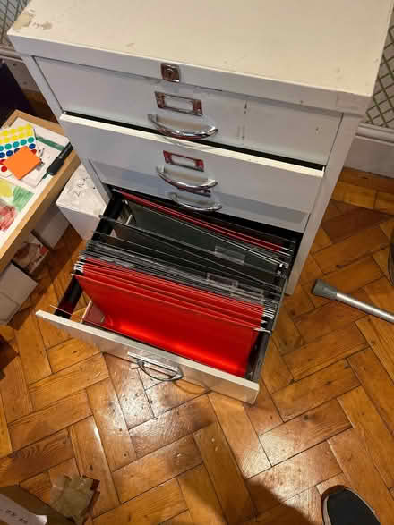 Photo of free Metal filing cabinet (Richmond TW10) #2