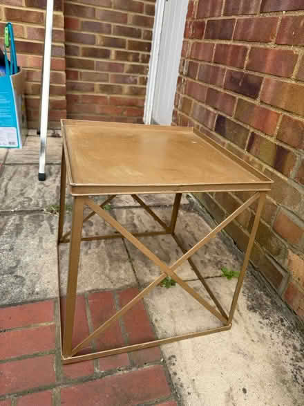 Photo of free Metal table (Hitchin SG4) #3