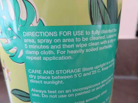 Photo of free disinfectant (Old Bletchley MK3) #2