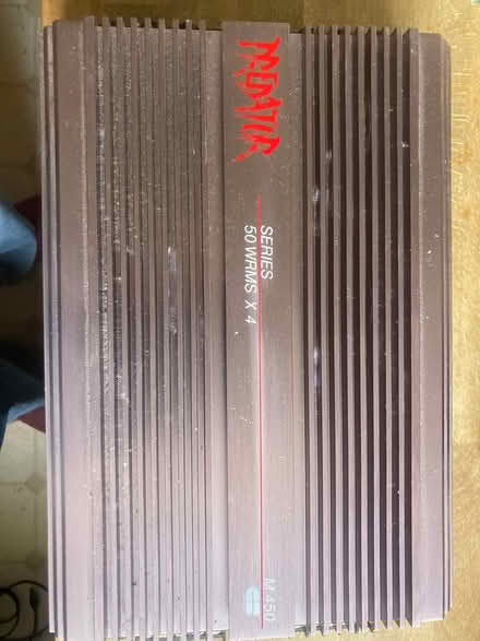 Photo of free Car amp (West San Jose near Cupertino) #1