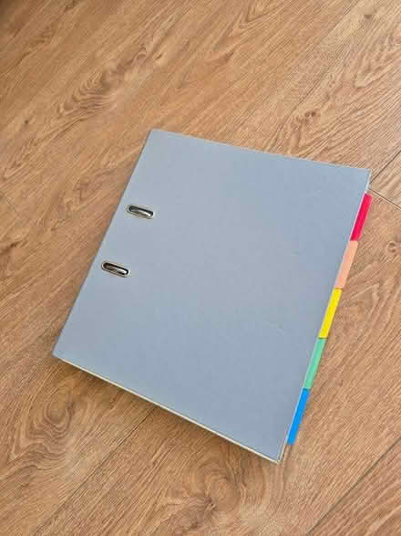 Photo of free lever arch folder with dividers (Penrith CA11) #1