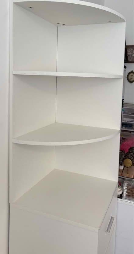Photo of free Tall storage cabinet. Great for a bedroom or bathroom. (Seal TN15) #2
