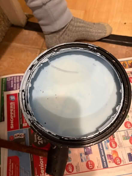 Photo of free Light blue indoor paint (L5L 5P5) #1