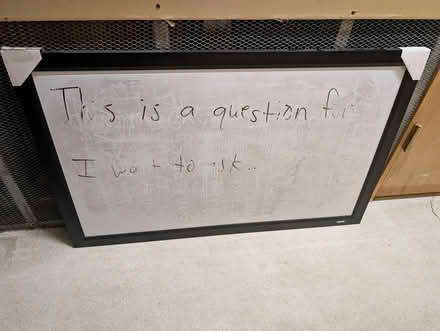 Photo of free Framed magnetic whiteboards (Somerville (Brickbottom)) #1