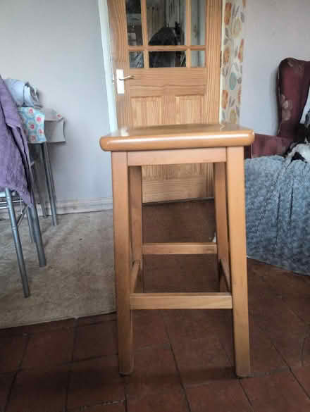 Photo of free Kitchen/bar stool x2 (Harrold Bedford) #2