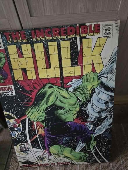 Photo of free Hulk picture 26" wide x 36" high (Rufford L40) #1
