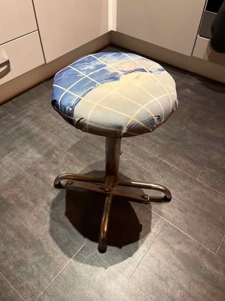 Photo of free Metal stool (Emerson's Green BS16) #1