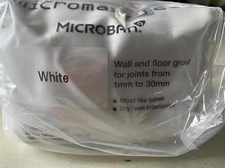 Photo of free White grouting powder (Greystoke CA11) #1