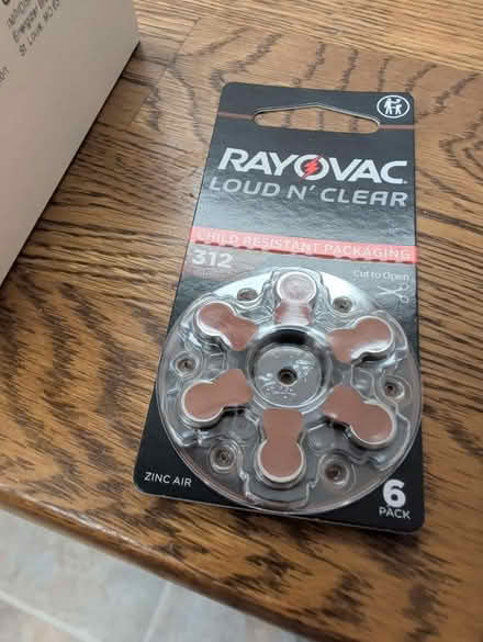 Photo of free 312 hearing aid batteries (Near Poolesville on MD 28) #3