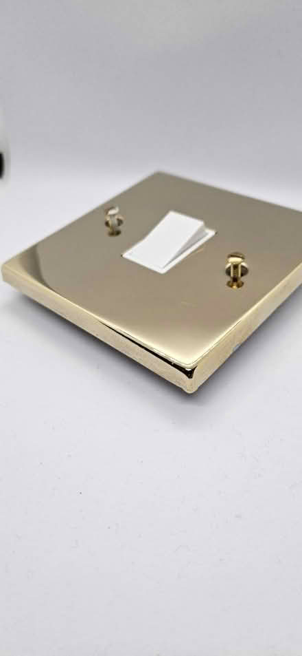 Photo of free 3 x brass light switches (Borough Underground SE1) #2