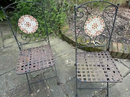 Photo of free Garden chairs (Chigwell IG7) #1