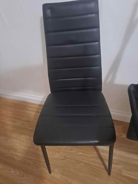 Photo of free 3 Black chairs (Nottingham, Sneinton NG2) #1
