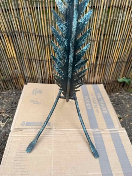 Photo of free vintage metal candlestick holder (Loddon) #3