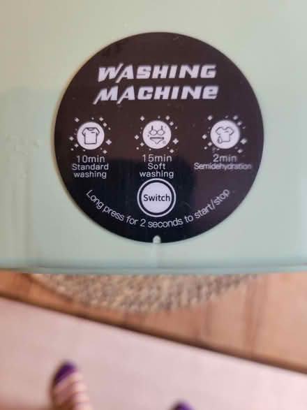 Photo of free Collapsible bucket washing machine (Malvern Wells WR14) #3